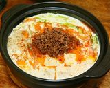白菜とえのきと豆腐たっぷり★ピリ辛担々鍋作り方11写真