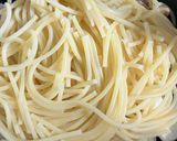 簡単　エリンギ豚肉和風パスタ作り方10写真
