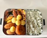 父から息子への茶弁当作り方29写真