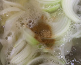 味噌汁　ごろごろさつま芋と玉ねぎ作り方5写真