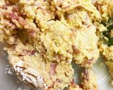 ベーコンチーズ米粉クッキー　カルボナーラ作り方7写真