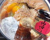 【作り置き】蓮根入り鶏団子(ハンバーグ)作り方3写真