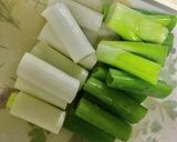 ☆長ネギが主役！ひき肉甘味噌しょうゆ炒め作り方3写真