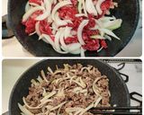 ( ⸝⸝•ᴗ•⸝⸝ )੭牛丼作り方2写真