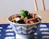 豚ナス丼★一人ご飯★ランチ★朝食★お弁当作り方1写真