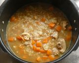 炊飯器で簡単!具だくさんの和風カレー粥作り方5写真