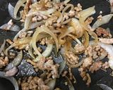 ビールのつまみ/豚ひき肉のオムレツ作り方3写真