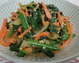 ほうれん草の旨辛炒め作り方6写真