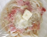 冷凍うどんチーズクリーム作り方2写真