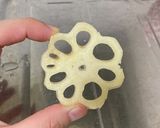 【副菜】花れんこんのガーリック炒め作り方1写真