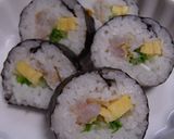 夫の好物♡キムチで恵方巻き（巻き寿司）①作り方11写真