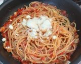 ガーリックトマトパスタ作り方5写真