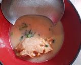 簡単★冷凍ほうれん草とベーコンのお味噌汁作り方3写真