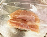 ささみとキャベツの塩昆布和え作り方1写真