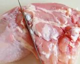 骨付きもも肉の唐揚げ～♪豪快にかぶり付く作り方2写真