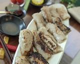 ミンチと玉ねぎのライスペーパー餃子作り方6写真