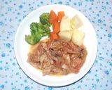 《レンジで簡単》濃厚デミチキン作り方5写真