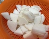 寒い日に！体ポカポカ液体白みそで簡単粕汁作り方5写真