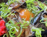 ナス丼すき焼き風作り方6写真