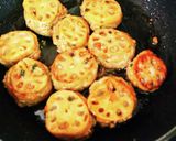 れんこんのはさみ照り焼きつくねバーグ作り方4写真