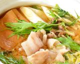 花椒香る野菜たっぷり豚バラ肉のみそ鍋♪作り方6写真