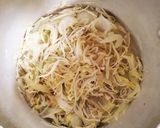 簡単✿ニラと もやし エノキの中華スープ作り方4写真