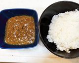 残ったカレーで難波自由軒風のカレーライス作り方1写真