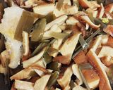 出汁とり後の干し椎茸と昆布の佃煮作り方5写真