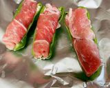 *ピーマンの肉乗せ*作り方1写真
