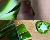 簡単！ひき肉とピーマンのカレーパスタ♪作り方1写真
