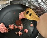 簡単！ひき肉とピーマンのカレーパスタ♪作り方2写真