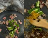 簡単！ひき肉とピーマンのカレーパスタ♪作り方4写真