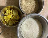 玄米入り栗ご飯　作り方1写真