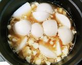 かぶとカリフラワーの豆乳スープ作り方6写真