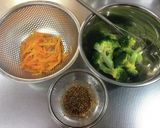 給食の「ブロッコリーのごま和え」♡添えに作り方1写真
