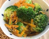 給食の「ブロッコリーのごま和え」♡添えに作り方2写真
