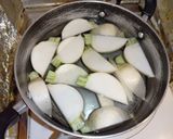 蕪とヤリイカの煮物作り方2写真