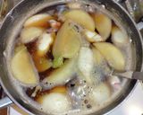 蕪とヤリイカの煮物作り方5写真