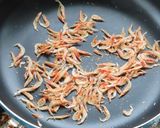 サラダチキンと長ネギとサクラエビ入り炒飯作り方3写真