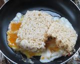 サラダチキンと長ネギとサクラエビ入り炒飯作り方5写真