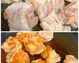 ガッツリ系‪☆ピリ辛鶏モモ唐揚げ丼作り方2写真