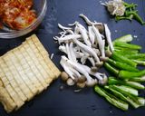 簡単!肉なし豚キムチ 厚揚げキムチ作り方1写真