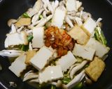 簡単!肉なし豚キムチ 厚揚げキムチ作り方2写真
