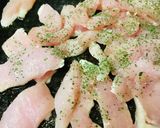 鶏肉のサッと炒めタルタルソース風作り方1写真
