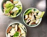 根菜茄子白菜簡単甘酢味噌味温野菜サラダ作り方10写真