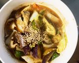 根菜茄子白菜簡単オイポン味温野菜サラダ作り方18写真