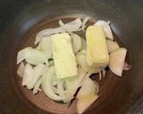 ホタテと小松菜のクリーム煮作り方3写真