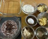 レンジで簡単！チョコバナナ蒸しパン作り方1写真