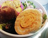 バームクーヘン風 くるくる卵焼き作り方5写真
