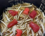 ごぼうと明太子の炊込みご飯作り方4写真